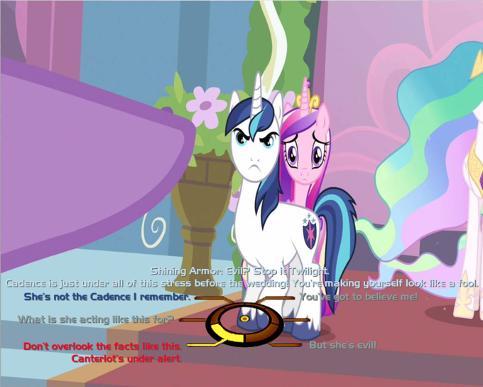 Pony Effect: Royal Canterlot Wedding - Confrontation