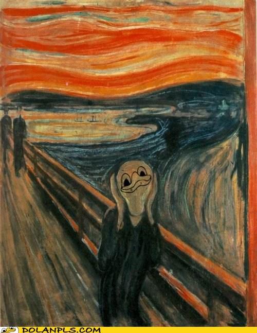 The Scream Dolan parody 