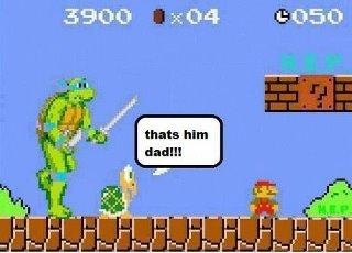 Mario is in danger