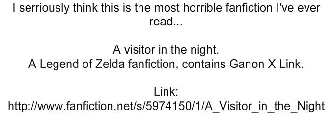 Worst FanFic Ever