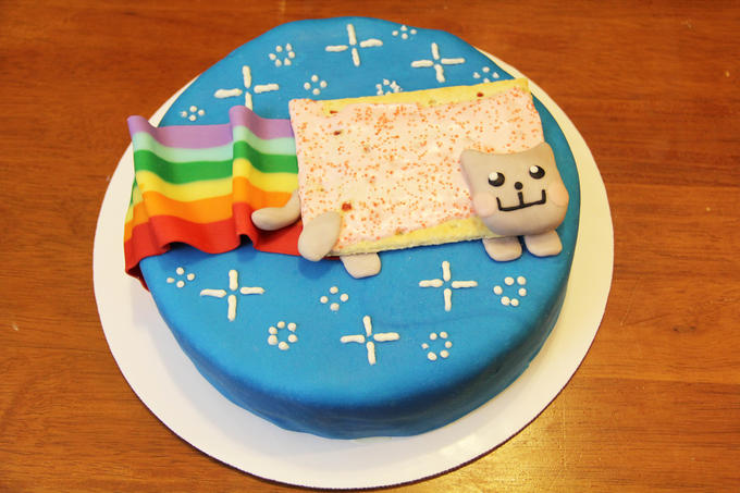 Nyan Cat Cake