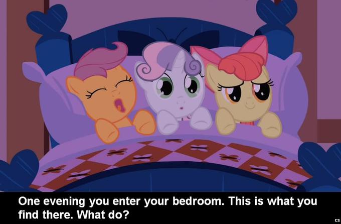 CMC in bed together