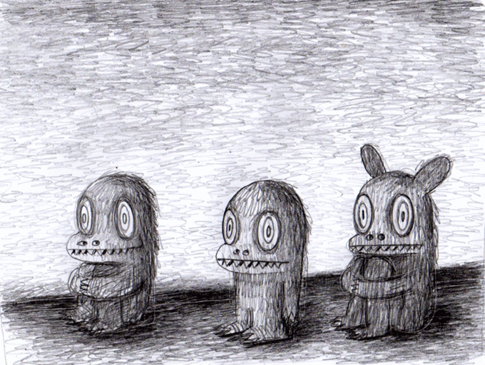 Three Creatures ©2012 Dain Fagerholm