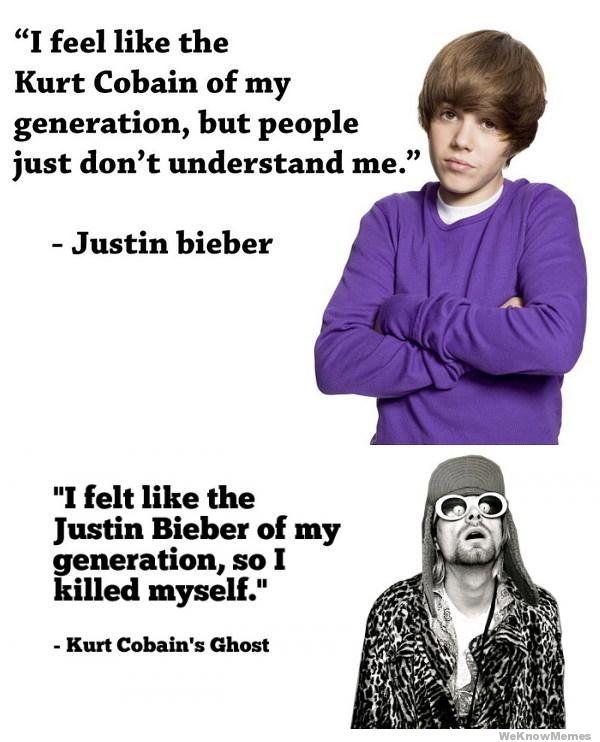 When you are like Justin Bieber, this happens