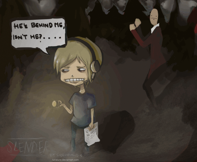 PewdiePie in Slender