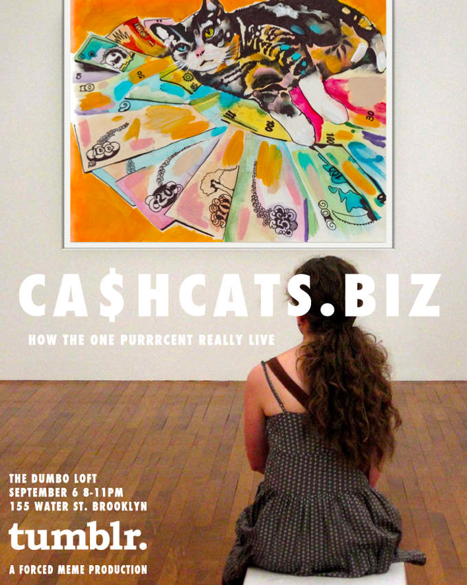 Ca$hCats Exhibit in September 2012