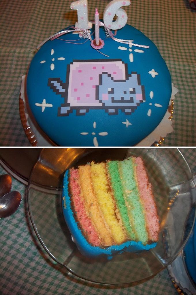 Nyan Cat cake