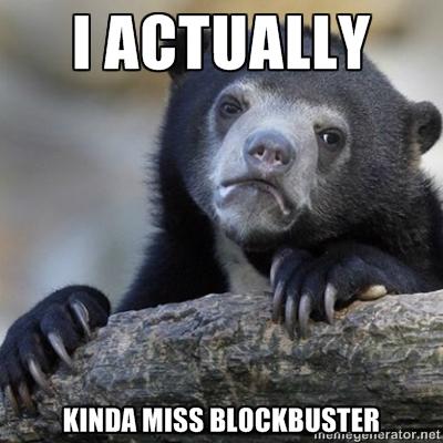 Rentals Movies are So 90's