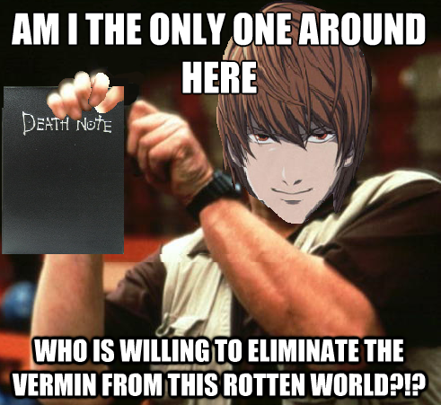 Am I The Only One Around Here Death Note