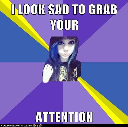 FAKE GAMER GIRL attention seeker