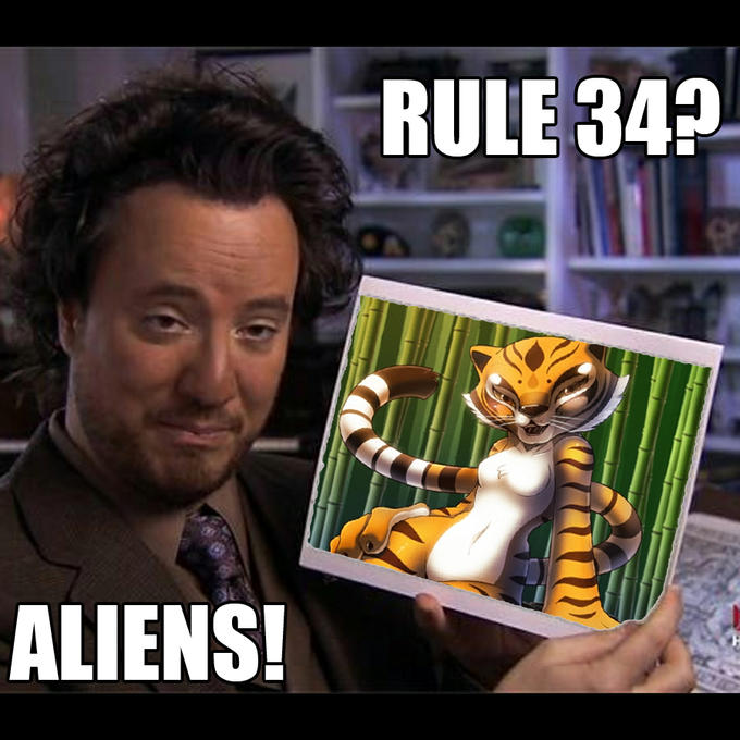 Rule 34? Aliens!