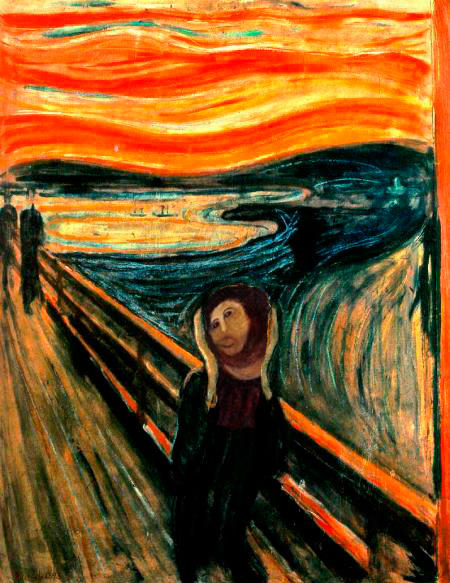 the Scream from Cecilia Gimenez