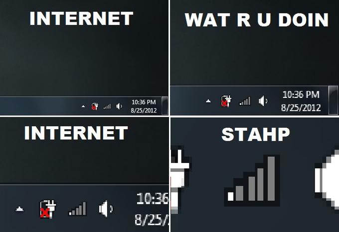 Internet, Stahp