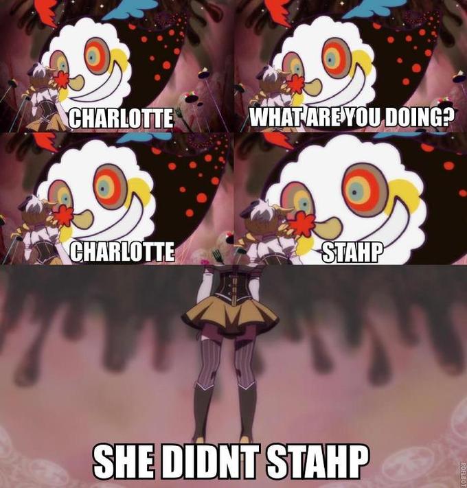 Charlotte can't stahp