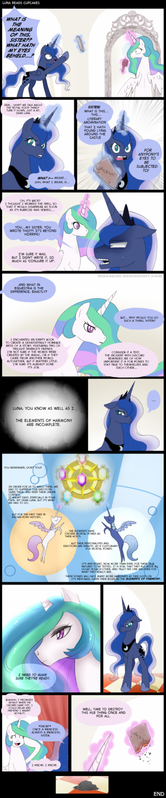 Luna Reads Cupcakes