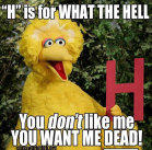 H is for Hell