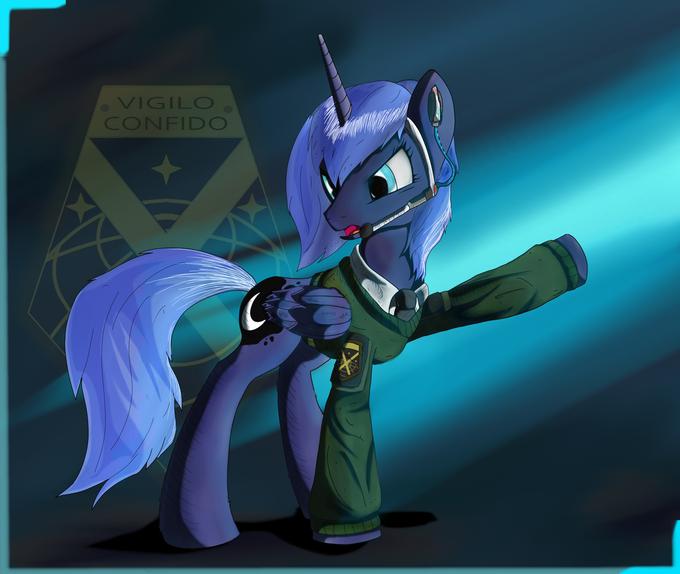 X-Com Commander Luna
