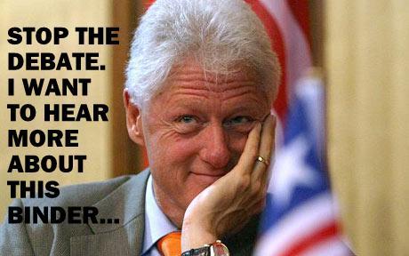 Stop the Debate. I want to hear more about this binder...