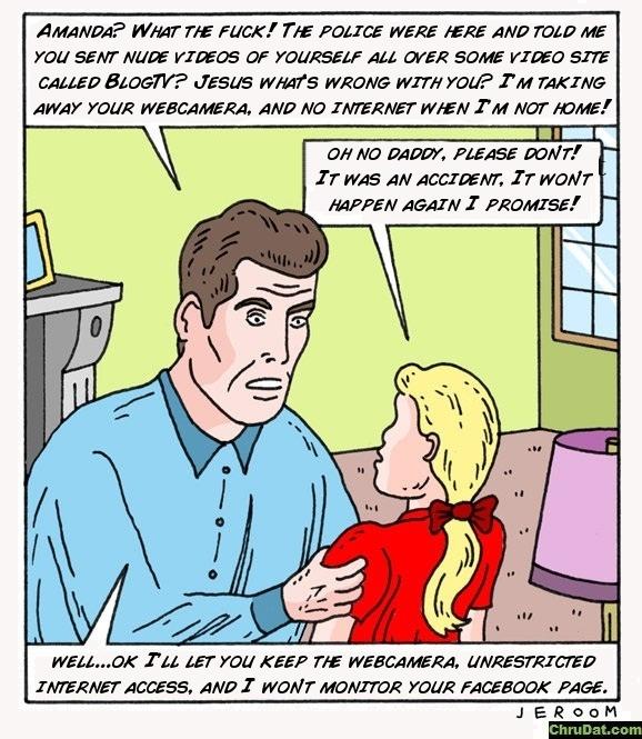 Daddy doesn't want Amanda upset
