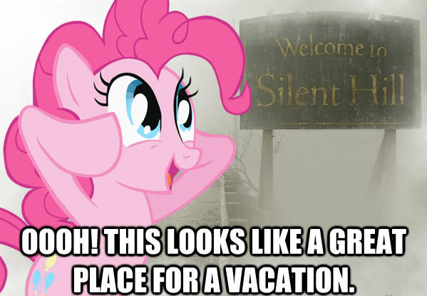 Pinkie Pie goes to Silent Hill
