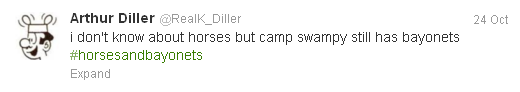 camp swampy has no horses