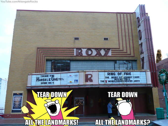 Tear Down ALL The Landmarks!