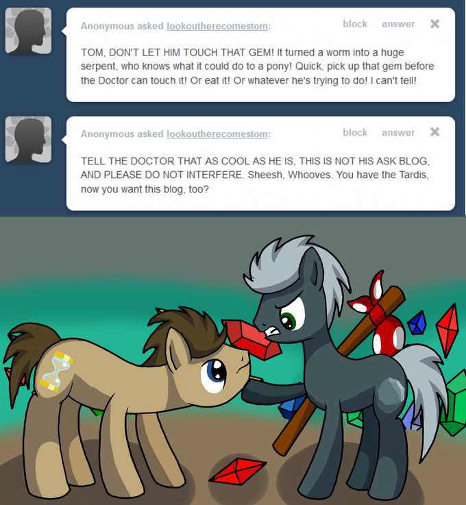 Adventures of Tom the Rock: Dr Whooves part 2