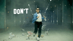 I don't give a Gangnam Fuck