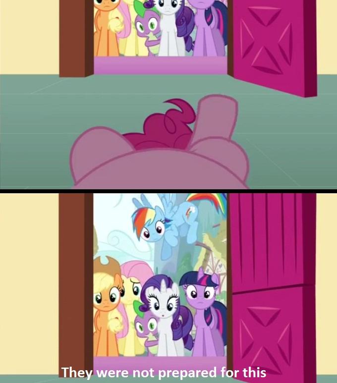 Pinkie needs to use some underwear