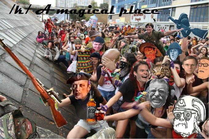 As long as you bring a mosin nagant, you'll be fine.