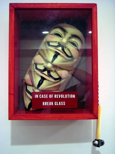 In case of revolution, break glass.