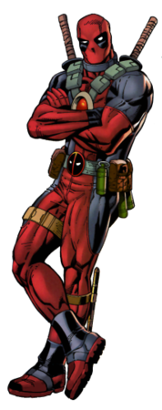 Deadpool Leaning