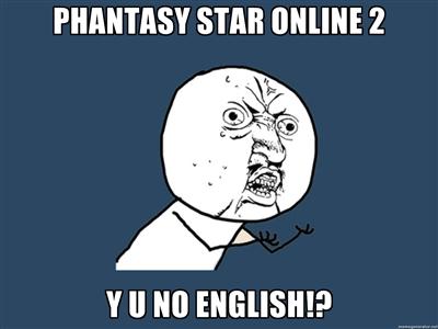 Y U No English
