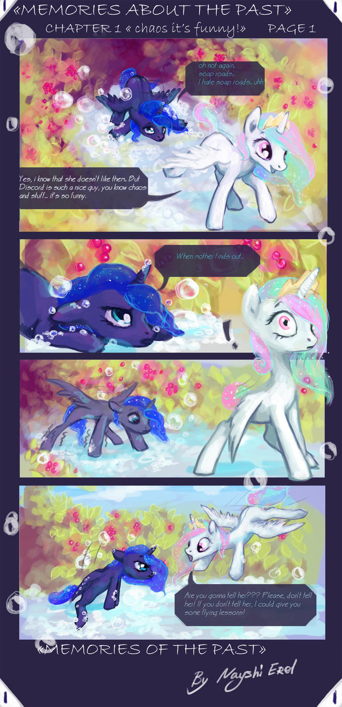 THE MEMORIES OF THE PAST - PART 1 PAGE 1