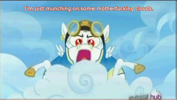 Mmmm....clouds.