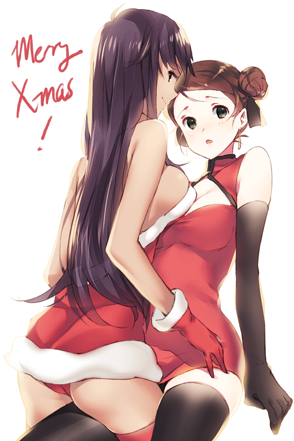 Miki + Yuuko, by weee