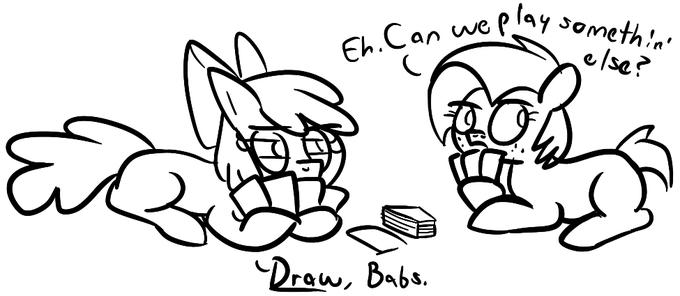 Card Games on the floor