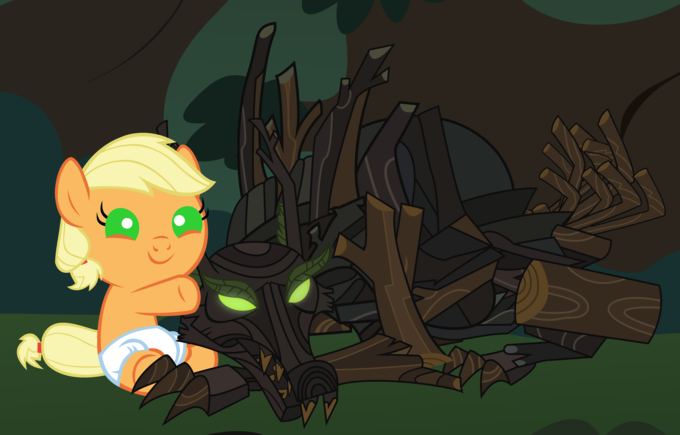 Applejack's New Friend