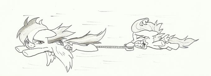 Scootaloo's velocity training