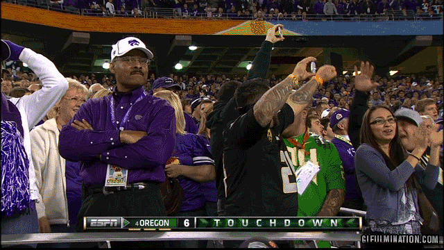 Disapproval Dad in the Fiesta Bowl