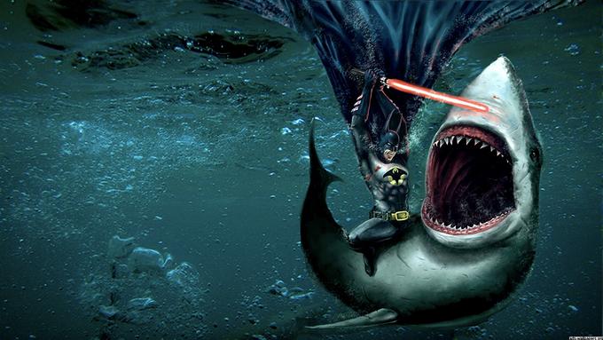 Batman Vs Shark
