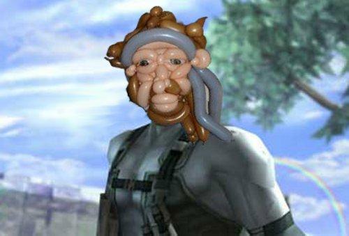 Balloon Solid Snake close up (SSBB?)