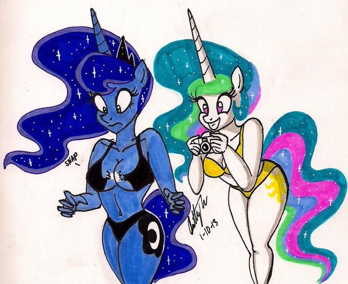 Luna's Bra Snapped