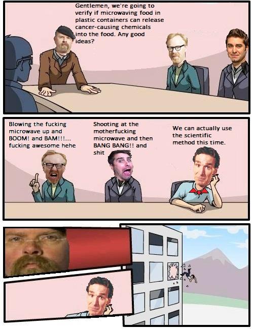 Boardroom Suggestion - Mythbusters