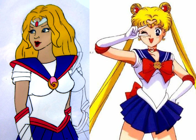 Toon Makers Sailor Moon comparison