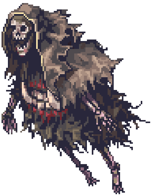 Skeleton With Stomach Mouth