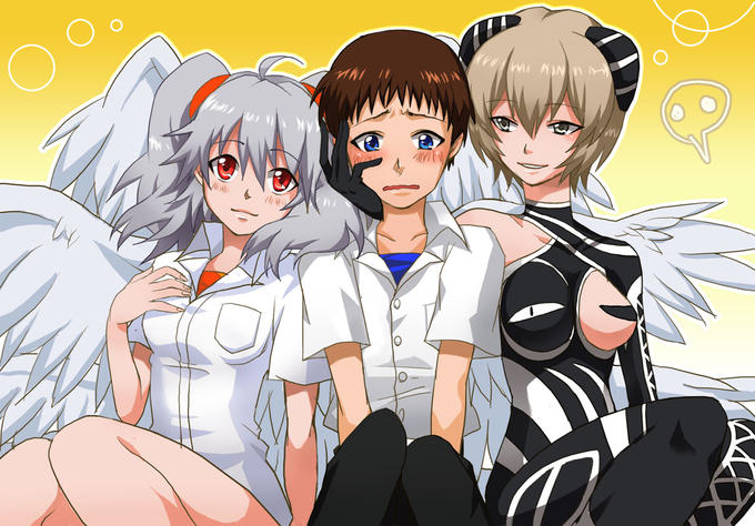 Universe where Shinji gets some kind of female attention