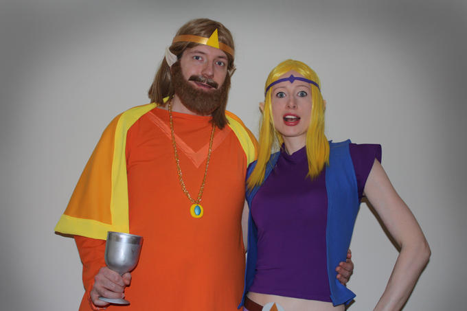 Zelda CD-i: The King and Princess Zelda by LysiaAdventures