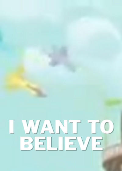 I WANT TO BELIEVE