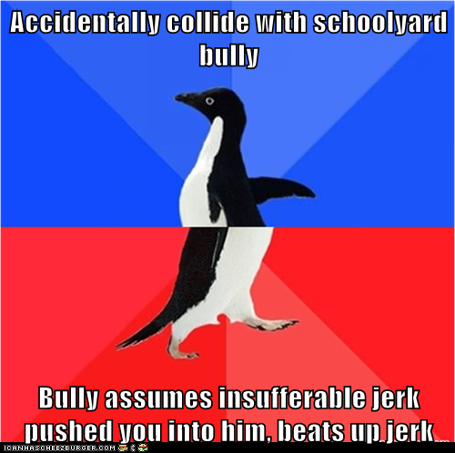 Well, that was awfully contrived and convenient...